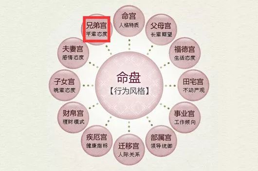 紫微斗数看财运看哪些宫？别只盯财帛宫，兄友线关键！-第2张图片-易秘